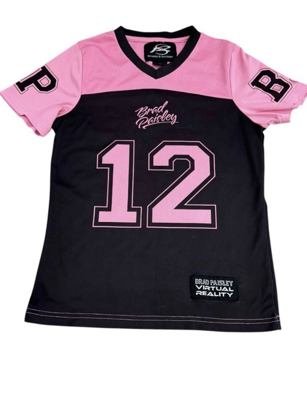 Brad Paisley Women’s Jersey Virtual Reality Tour. Short Sleeve Size S